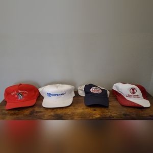 Vintage Trucker Hat Lot of 4